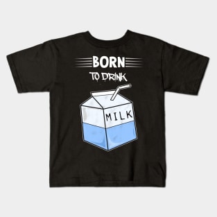 Funny Milk Kids T-Shirt